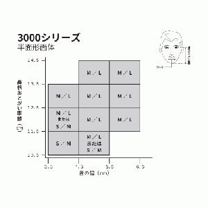 3M 防毒マスク 3200