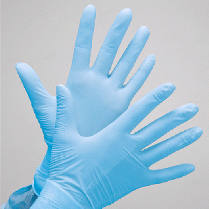ニトリルグローブI　ブルー(M)