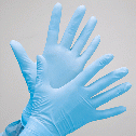 ニトリルグローブI　ブルー(SS)