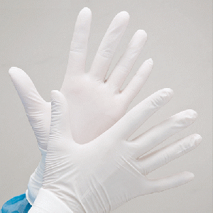 ニトリルグローブI　ホワイト(L)